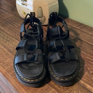Dr.Martens nartilla platform gladiator sandals